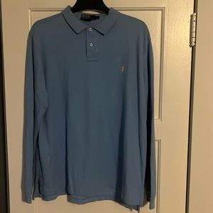 Men’s long sleeve Polo shirt